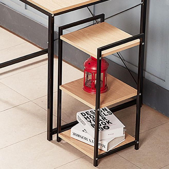 심플 책상보조선반 (가로30 x 세로27 x 높이61cm) [WB06054], 블랙