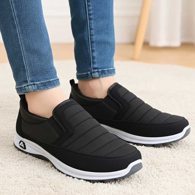 마이슈 생활방수 발이편한 겨울 남성 여성 방한화 털운동화 미끄럼방지 방한 트레킹화