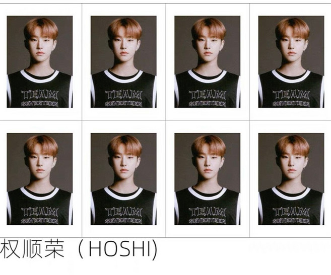 Seventeen 2020 Kit Membership Carat 週邊款 一吋證件照, 1個, 權順榮, 權順榮