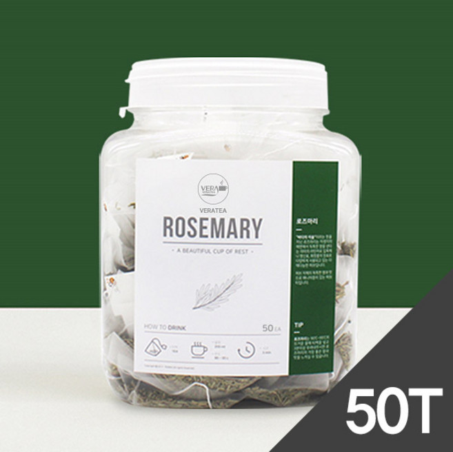 베라티 허브티 로즈마리 50티백 삼각티백, 60g, 50개입, 1개