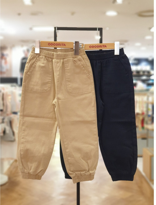 코코리따 가을면바지 70% 밴딩 면 조거 팬츠 CETC241E1 동수원