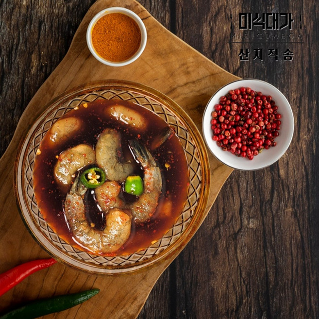 30년전통 매콤 매운 깐 새우장, 2개, 330g