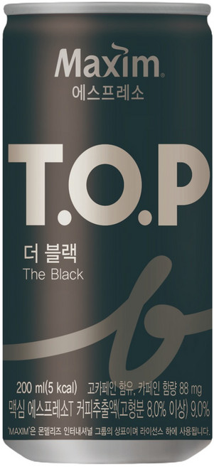 티오피 더 블랙, 200ml, 70개