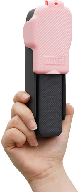 BRDRC DJI Pocket 3 보호 케이스 / 플립 오픈 디자인 / 내장 필터 수납 / 방진 생활방수 / 손목 스트랩 포함, 1개, Pocket 3 짐벌 보호 커버 핑크