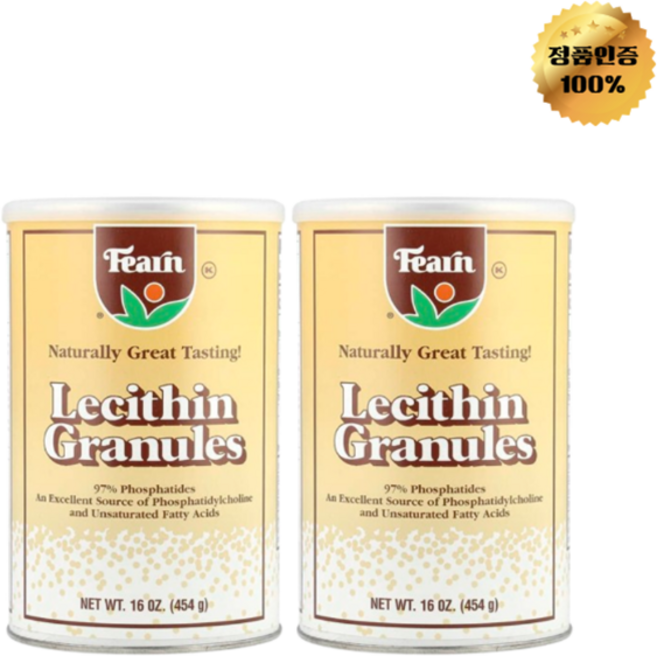 1+1 펀내추럴푸드 레시틴 과립 454g, 2개