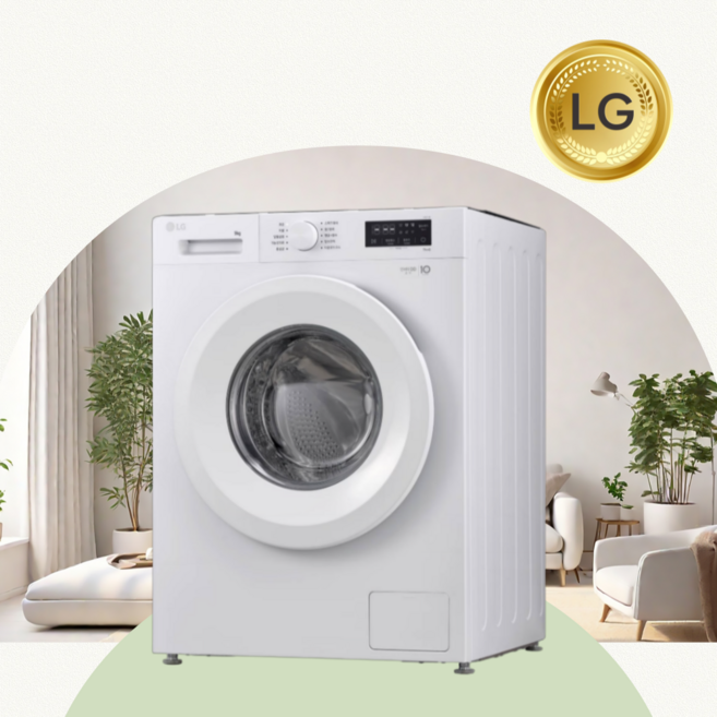 LG전자 트롬 빌트인세탁기 9kg F9WTBQ (신모델) 물류설치, 혼합색상