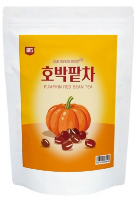 BMS 호박팥차 100티백 대용량, 100개