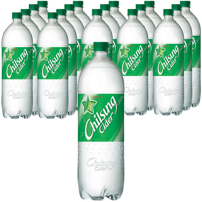 롯데 칠성사이다, 1.8L, 18개