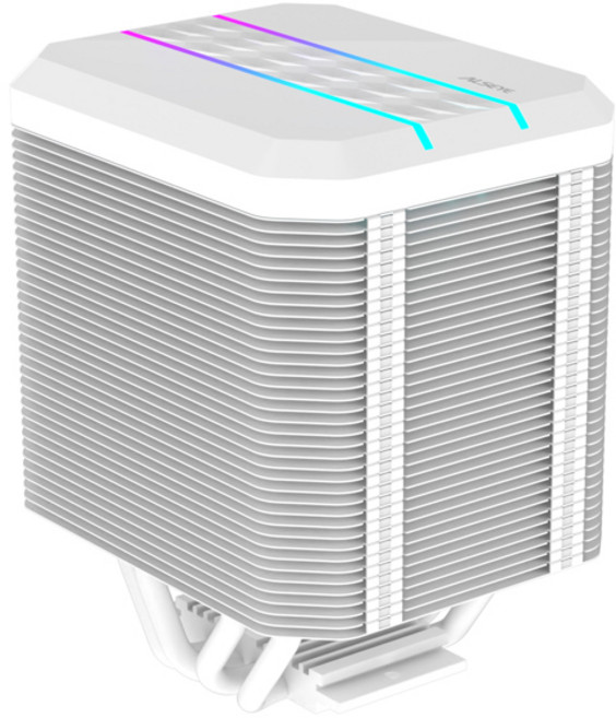 ALSEYE M90 CPU 팬 쿨러 PWM 90mm 4 핀 4 히트 파이프 쿨러 LGA115x1366 2011 AM2 AM3 AM4 용 X99 마더 보드, 01 M90-W_01 A-RGB_02 WHITE, 1개