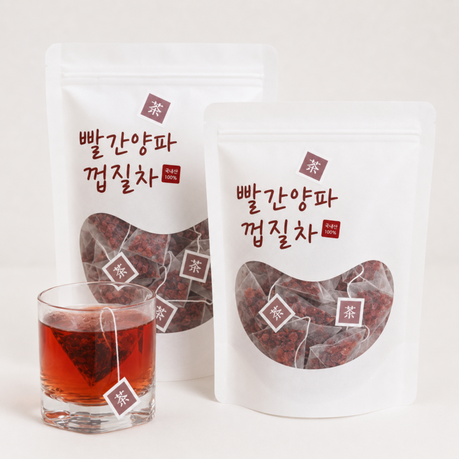 자연하루 빨간양파껍질차 티백 12g, 1개, 600mg, 20개입