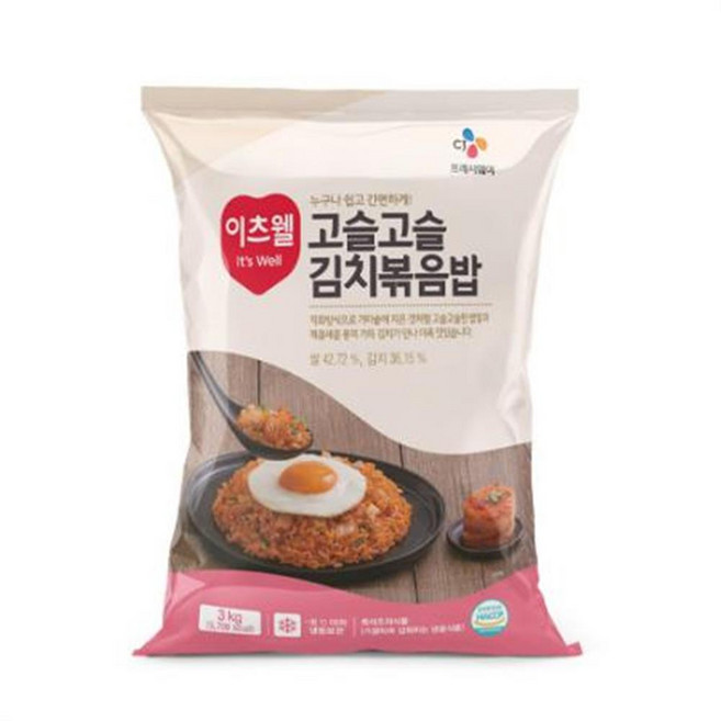 CJ 이츠웰 고슬고슬 김치볶음밥 300g, 10개