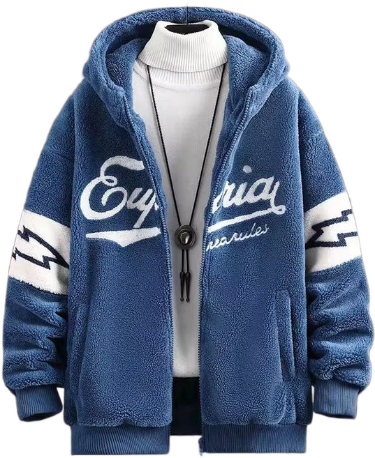 셀럽당 남성 추동 스웨이드 패딩 아우터 도톰 박시 캐주얼 패딩