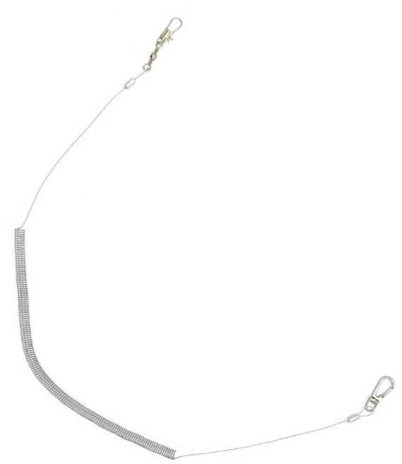 앵무새 산책줄 스프링 와이어 안전리드 새전용 외출줄 중소형앵무 이동 훈련용, 3m