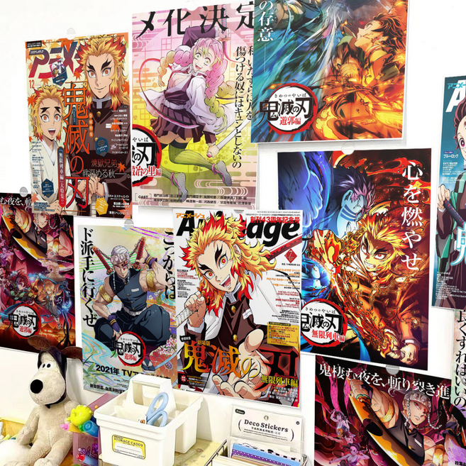 귀멸의칼날 포스터 30종 A4 A6, a