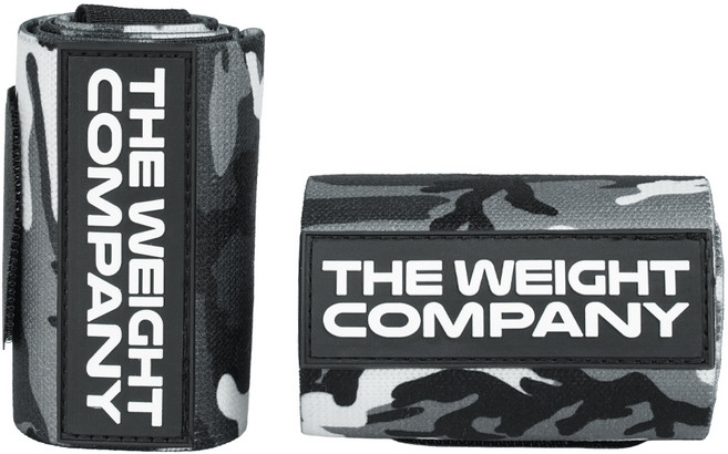 더웨이트컴퍼니 손목보호대 양쪽 세트, 1세트, 블랙카모