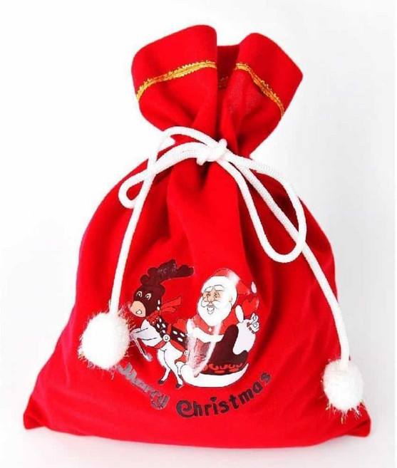 산타 선물자루 산타보따리 크리스마스포장 산타주머니 크리스마스소품