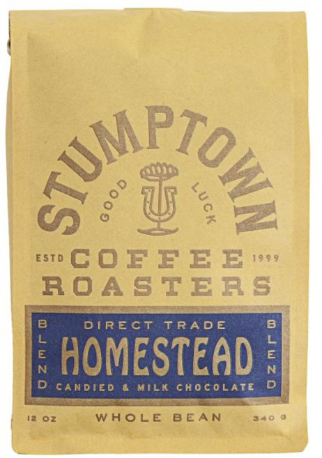 커피콩 갓볶은 맛있 원두 스텀프타운 커피 로스터 미디엄 로스트 통두 홈스테드 블렌드 12온스 백에 밀크 초콜릿 체리 오렌지 풍미 노트(3팩), Homestead Blend, 12 Ounce (Pack of 1)