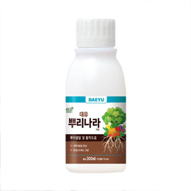 대유 뿌리나라 300ml 뿌리발근제 활착증진 식물영양제, 4개