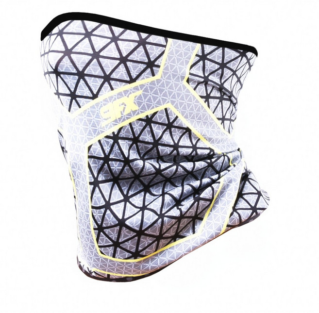 나인에프엑스 여름용 스포츠 자외선차단 마스크, 퀸텀 라이트그레이, 1개