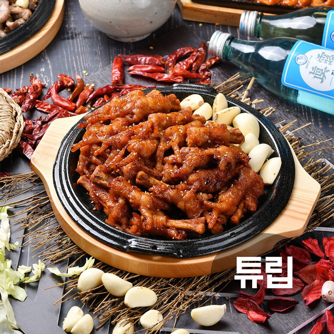 압구정본가 립s불닭발 /튜립 튤립, 2개, 300g