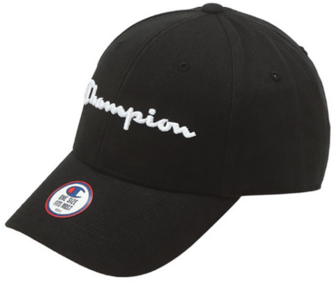 챔피언 모자 Champion 클래식 브러시드 코튼 캡 CKHE2F001BK Black Colour