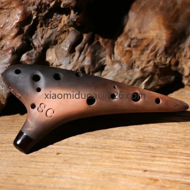 12홀 중급 AC 오카리나 럭셔리 전문 음악 악기NM45, 01 BC tune