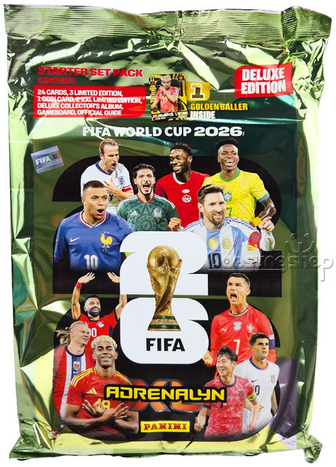 파니니 피파 FIFA 월드컵 2026 스타터세트 아드레날린XL 축구카드, 1세트
