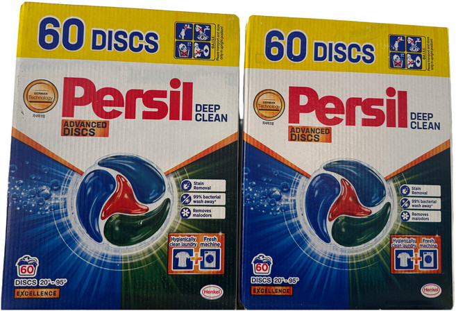 퍼실 디스크 캡슐세제 25g, 120개, 1세트