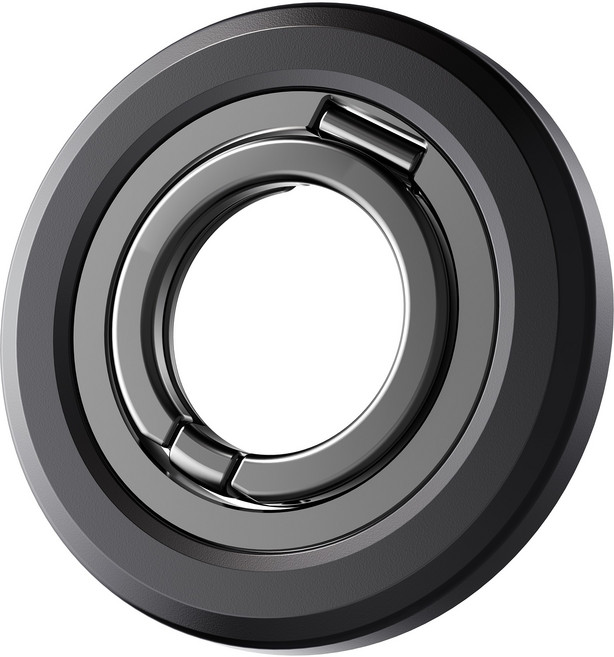 AITEWO 맥세이프 그립톡 양면자석 링홀더 스마트 톡 거치대 초슬림 각도조절 세로 가로 거치 가능, 블랙