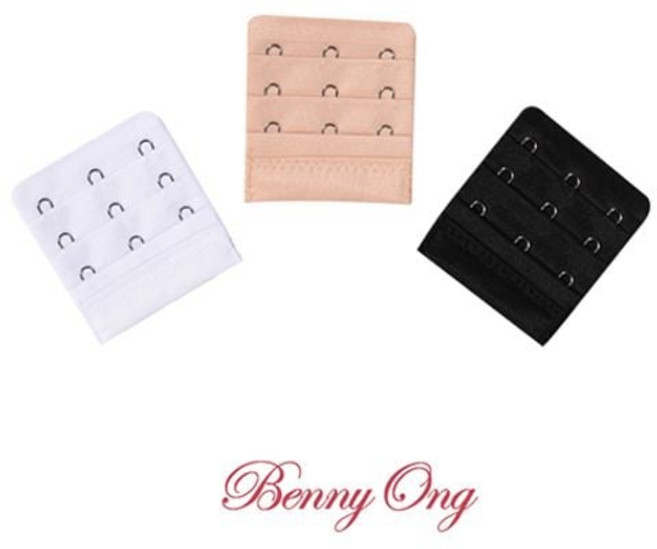 [3개묶음] 부족할때 국내산3단 연장후크 (베니옹)속옷 사이즈 여성장갑 tg0+1799qV