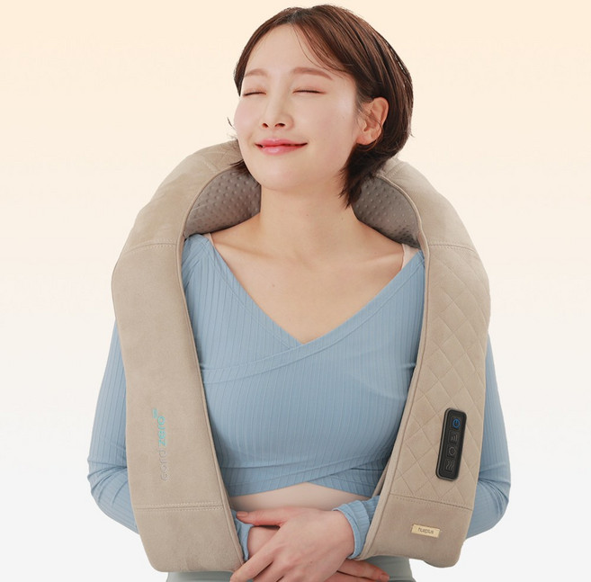 휴플러스 3 in 1 무선 듀얼 태핑 목 어깨 안마기, Cordzero-3300