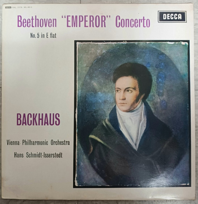 중고LP) Beethoven - Piano Concerto No.5 Emperor(베토벤/황제/Backhaus/비엔나 필하모닉) 자켓EX/음반EX+