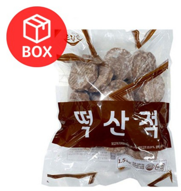 씨밀레 드림애 떡산적 60G, 1.5kg, 6개