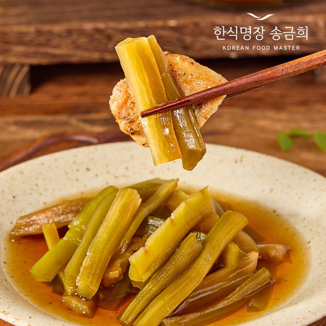 한식명장 송금희 궁채장아찌 500g