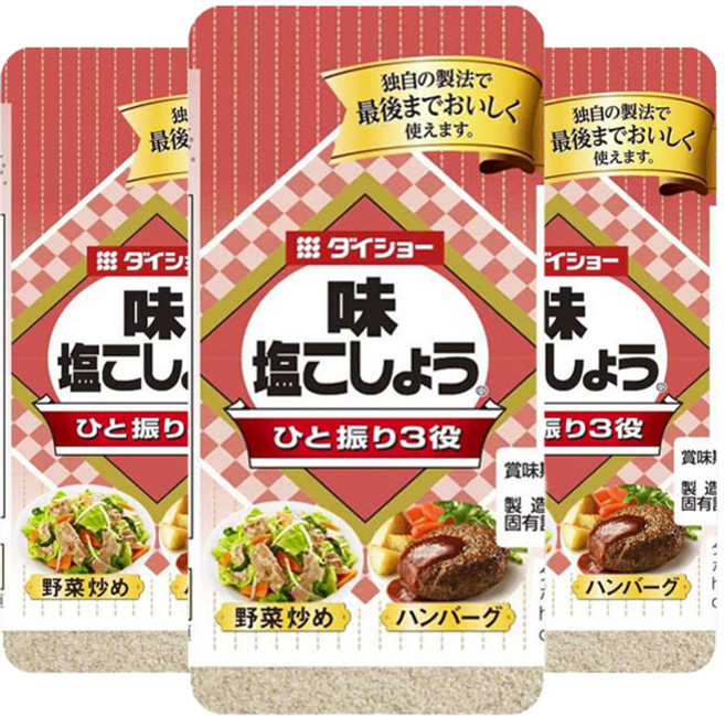 다이쇼 맛소금후추 한번에 3역할, 135g, 3개