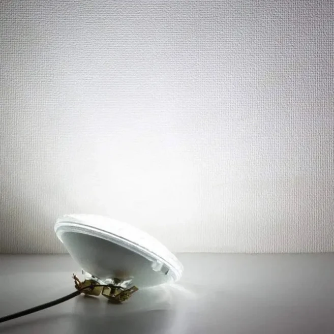 호환 18W LED 수중 조명 IP68 연못 램프 12V 야외 스포트라이트 PAR36 RGB 수영장 24W, 01 White, 01 18W