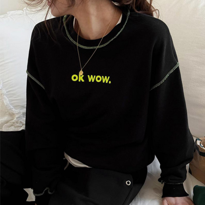 [난닝구]테롤드 자수맨투맨