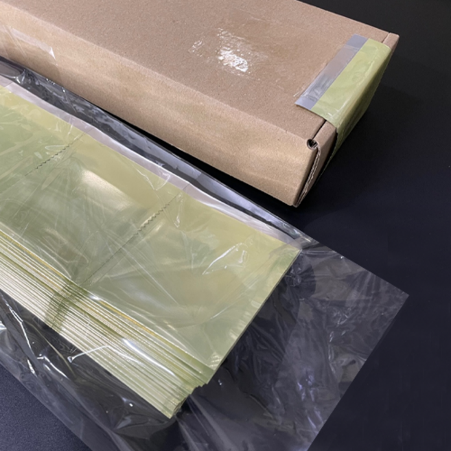 PET칼라알루미늄지(골드키위) 세로중 6포 약포지(67*89) - 성림 약포지(약봉투), 200개