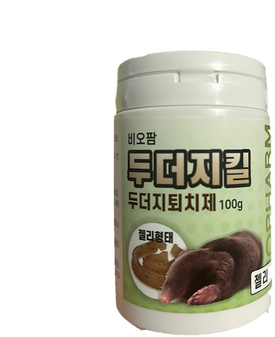 두더지약 두더지킬(100g) 밭농사 텃밭 잔디 농작물피해 두더 지약 젤리형, 6개, 100g