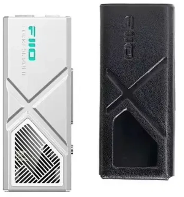 FiiO KA13 미니 헤드폰 앰프 휴대용 데스크탑 USB DAC 전력 550mW 고출력 듀얼 CS43131 선물, 01 Silver-Black Case