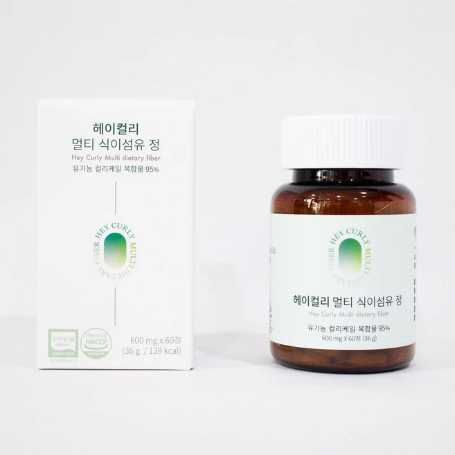 헤이컬리 유기농 식이섬유 컬리케일 영양제, 1박스, 36g - 쿠팡