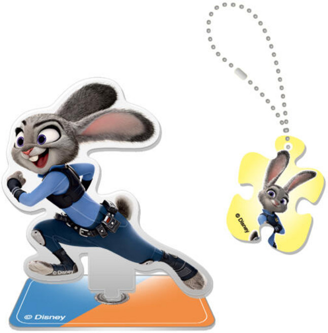 아트박스/퍼즐 라이프 디즈니 주토피아 주디 아크릴 스탠드&퍼즐키링/DAS310