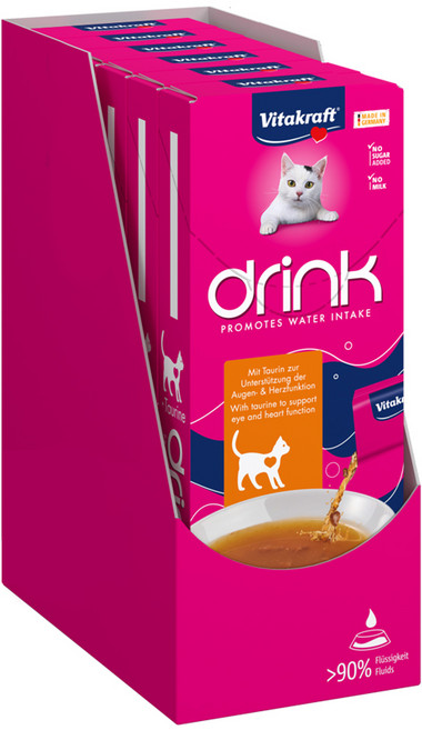 비타크래프트 캣 수분충전 드링크 고양이간식, 150g, 6개, 치킨과 타우린