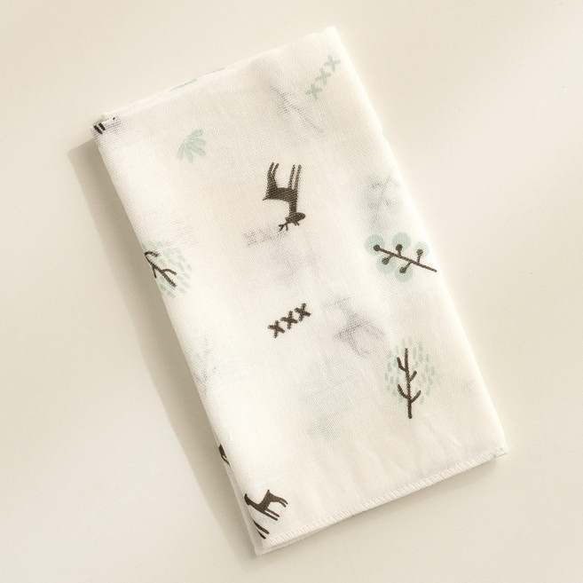 리에또 부드러운 밤부 신생아 손수건 10매