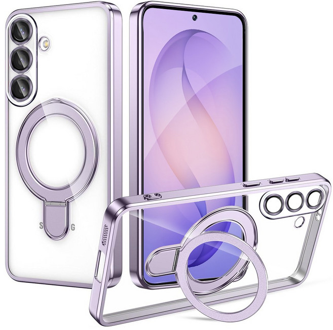 헤미션 겔럭시 S24/S26 플러스 울트라 시리즈 카메라 보호 맥세이프 거치대 케이스 카메라렌즈 완전보호 SLP01