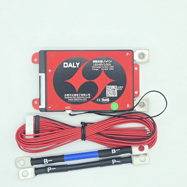 [F-16S 100A]Daly 16S 48V 100A 인산철 BMS LiFePO4 보호회로