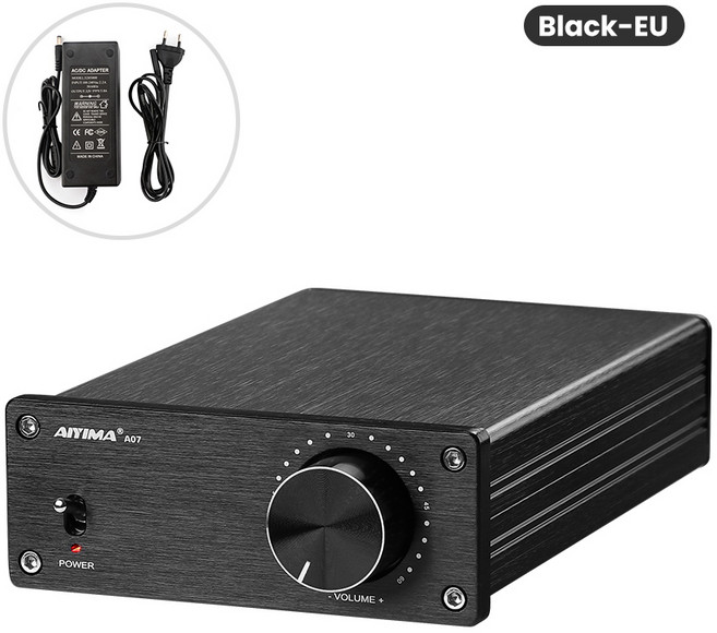 AIYIMA A07 TPA3255 파워앰프 300Wx2 Class D 스테레오 디지털 오디오 앰프 HiFi 2.0 사운드앰프 스피커 홈시어터 DIY, 협동사, NE5532 EU