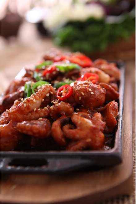 맛나신쭈꾸미 500g 양념 쭈꾸미 볶음 주꾸미 맛집 캠핑 밀키트 쭈삼불고기 프리미엄 해운대쭈꾸미, 1개, 매운맛