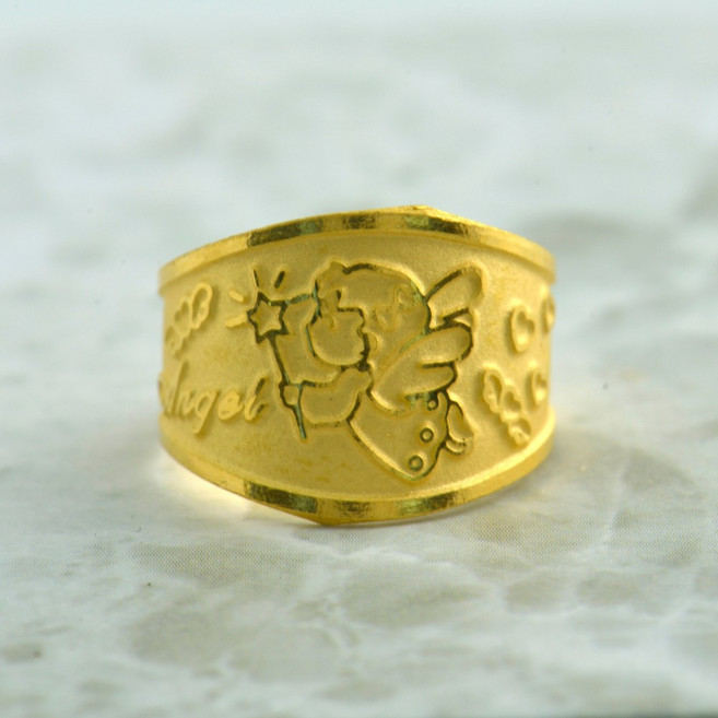 나라주얼리 순금 아기 돌반지 (3.75g) 첫돌 선물 백일 선물