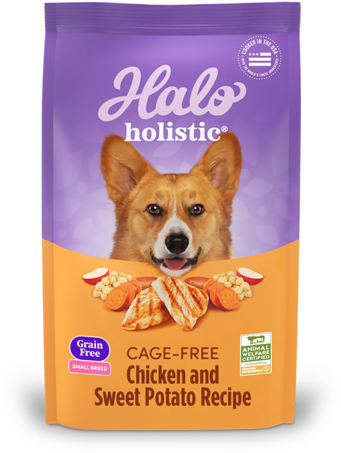 Halo嘿囉 小型成犬無穀雞肉 - 優質小型犬糧 呵護腸胃 營養均衡, 雞肉+地瓜, 1.5kg, 1個